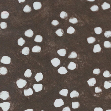 Рисовая перфорированная бумага для декупажа Stamperia CN59 коричневаяцветная